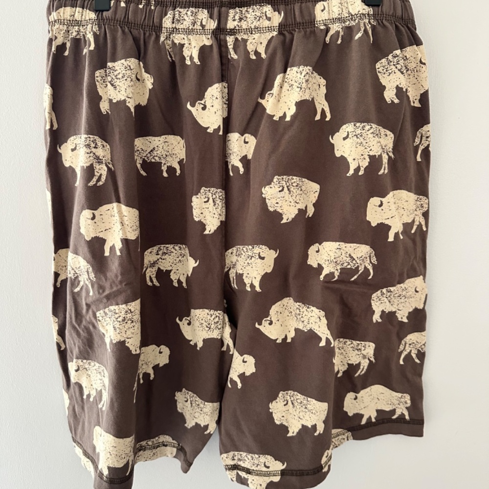 Lazy One Lounge Shorts Buffalo Pattern Size Large - Picture 2 of 6